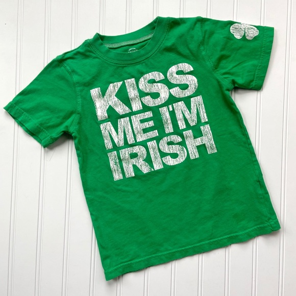 •Carter’s• St Patty’s Kiss Me Irish tee - Picture 1 of 5